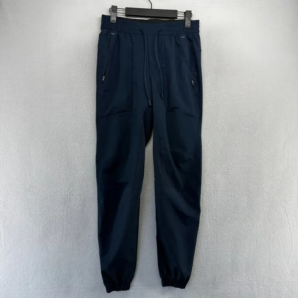 Lululemon License To Train Joggers Mens XS Blue Navy Cuffed Pockets Training gym